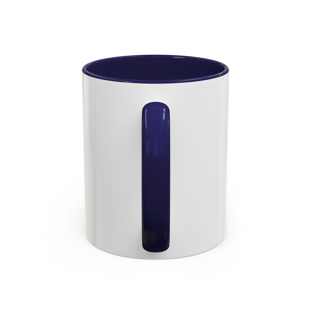 Coffee Mug — "Coffee Break Café: Sip • Savor • Connect" Accent Ceramic Mug (11/15oz)